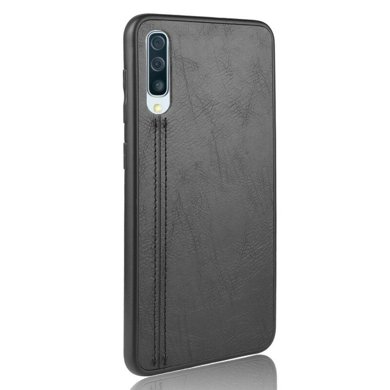 Cover Samsung Galaxy A50 Effetto Pelle Couture