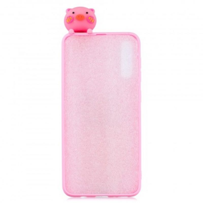 Cover Samsung Galaxy A50 Maiale Divertente 3d