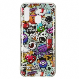 Cover Samsung Galaxy A20e Follia Fluorescente
