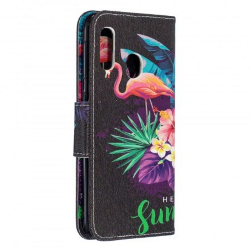 Custodia in pelle Samsung Galaxy A20e Ciao Estate