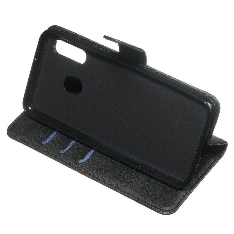 Folio Cover Samsung Galaxy A20e Portamonete D'epoca