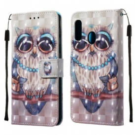 Folio Cover Samsung Galaxy A20e Signorina Gufo