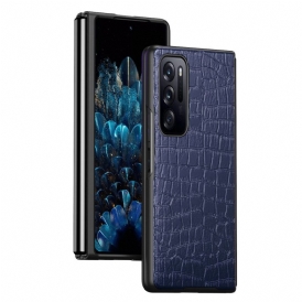 Cover Oppo Find N Effetto Pelle Di Coccodrillo
