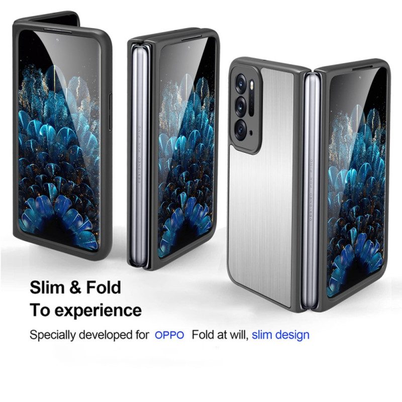 Cover Oppo Find N Inossidabile Con Protezione Per Lo Schermo