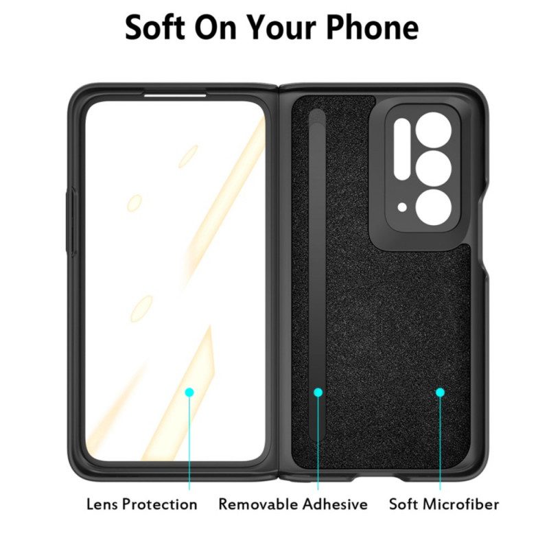 Cover Oppo Find N Inossidabile Con Protezione Per Lo Schermo