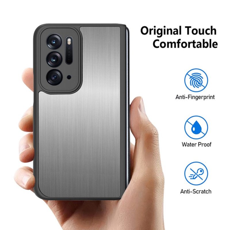 Cover Oppo Find N Inossidabile Con Protezione Per Lo Schermo