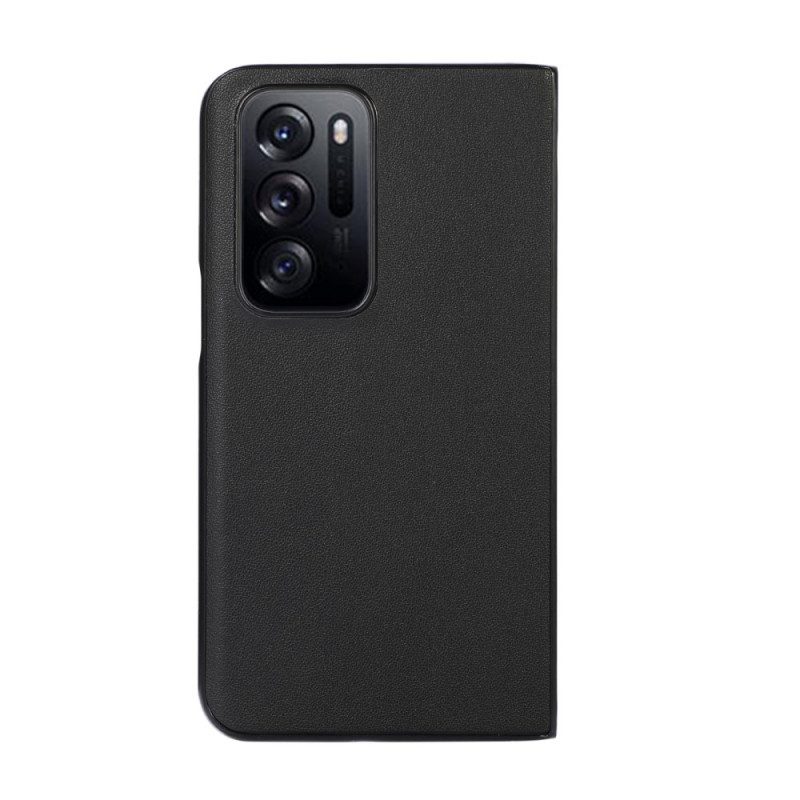 Cover Oppo Find N Vera Pelle