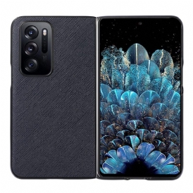 Cover Oppo Find N Vera Pelle Martellata