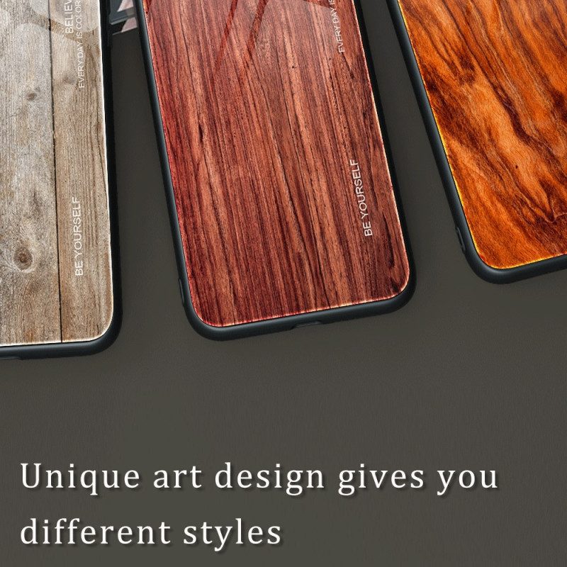 Cover Xiaomi Redmi Note 12 Pro Plus Design In Legno Vetro Temperato