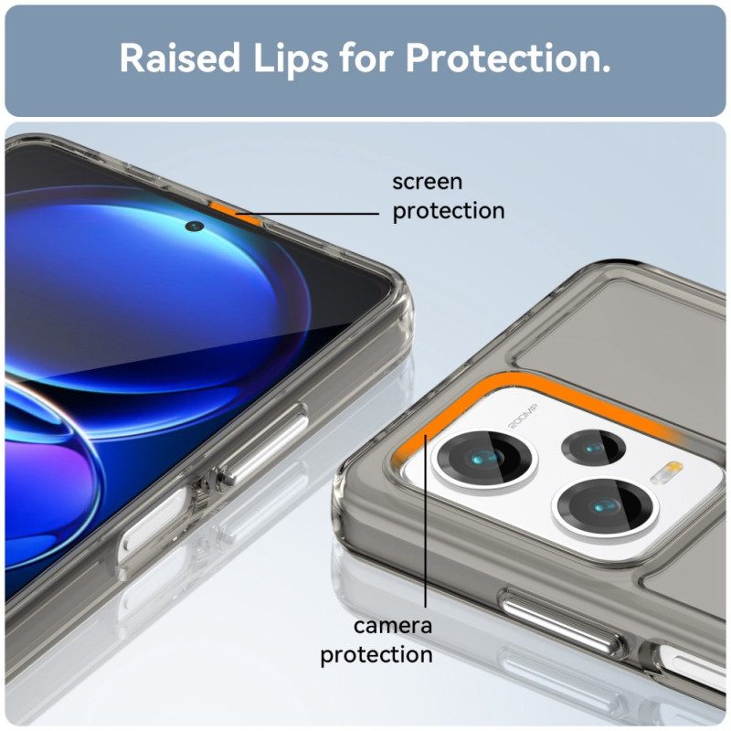 Cover Xiaomi Redmi Note 12 Pro Plus Serie Di Caramelle Trasparenti