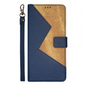 Custodia A Portafoglio Xiaomi Redmi Note 12 Pro Plus Bicolore Idewei