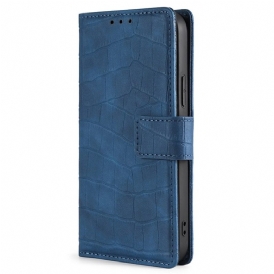 Custodia A Portafoglio Xiaomi Redmi Note 12 Pro Plus Coccodrillo
