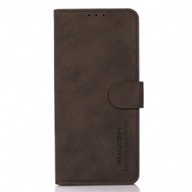 Custodia A Portafoglio Xiaomi Redmi Note 12 Pro Plus Khazneh Moda Effetto Pelle