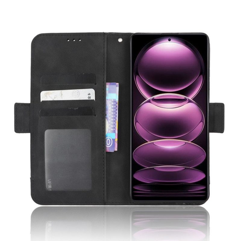 Custodia in pelle Xiaomi Redmi Note 12 Pro Plus Multi-carte