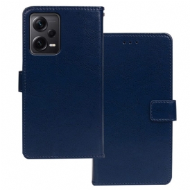 Custodia in pelle Xiaomi Redmi Note 12 Pro Plus Similpelle Idewei