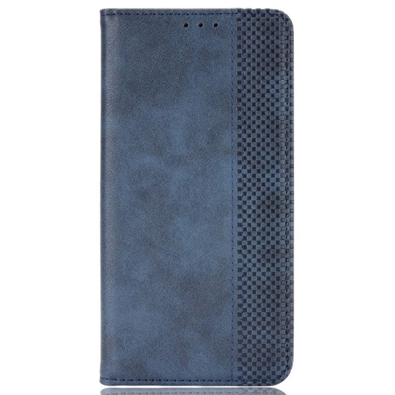 Folio Cover Xiaomi Redmi Note 12 Pro Plus Custodia in pelle Vintage ▾