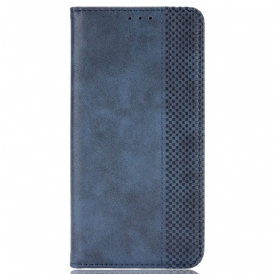 Folio Cover Xiaomi Redmi Note 12 Pro Plus Custodia in pelle Vintage ▾