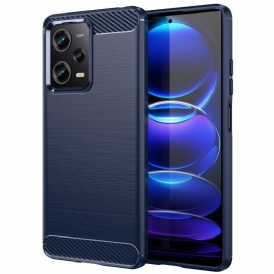 Cover Poco X5 Pro 5G Fibra Di Carbonio Spazzolata