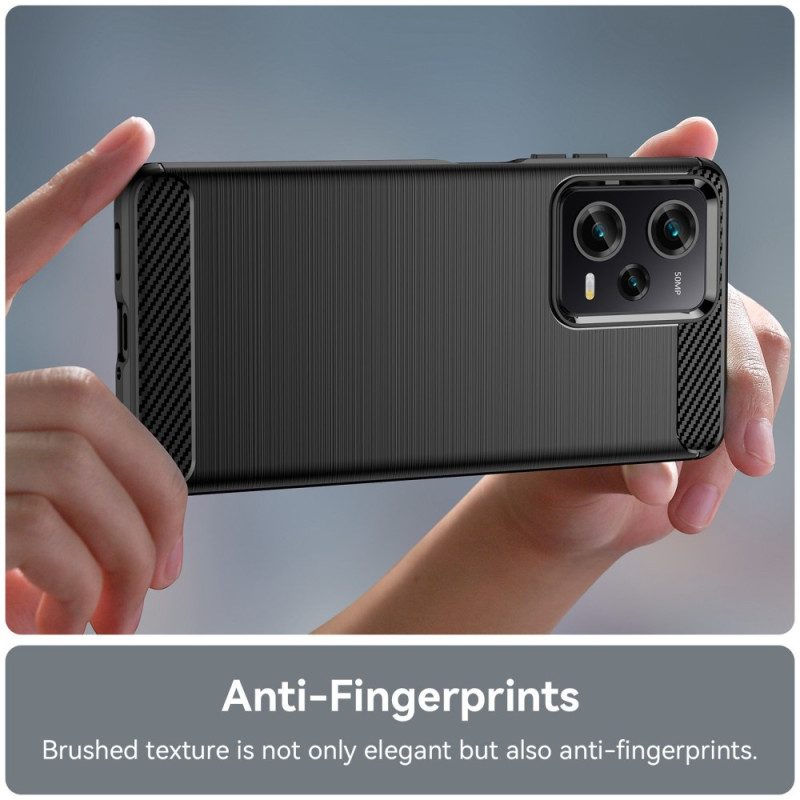 Cover Poco X5 Pro 5G Fibra Di Carbonio Spazzolata