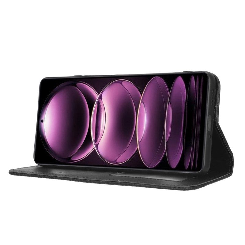 Folio Cover Poco X5 Pro 5G Custodia in pelle Vintage ▾