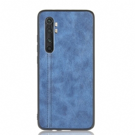 Cover Xiaomi Mi Note 10 Lite Effetto Pelle Couture