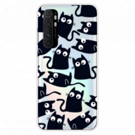 Cover Xiaomi Mi Note 10 Lite Gatti Neri