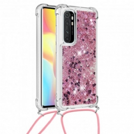 Cover Xiaomi Mi Note 10 Lite Paillettes E Coulisse
