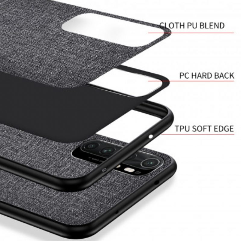 Cover Xiaomi Mi Note 10 Lite Struttura Del Tessuto