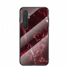 Cover Xiaomi Mi Note 10 Lite Vetro Temperato Colori Marmo