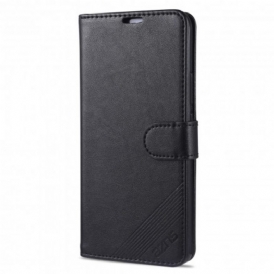 Custodia in pelle Xiaomi Mi Note 10 Lite Azns Ecopelle