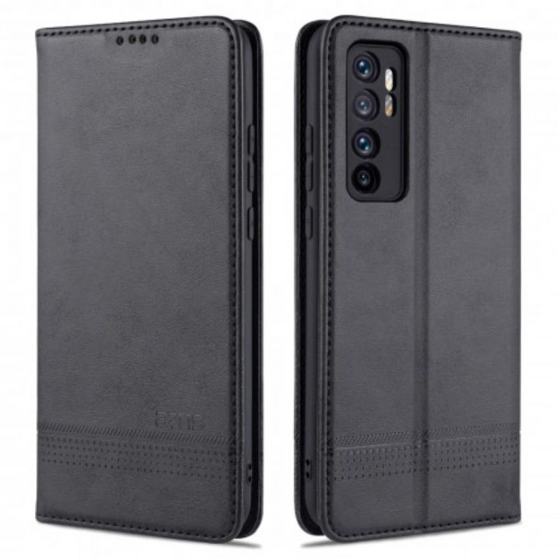 Folio Cover Xiaomi Mi Note 10 Lite Custodia in pelle Stile In Pelle Azns