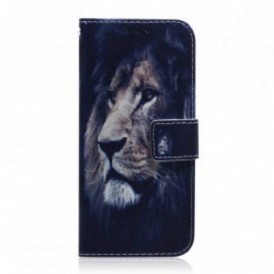 Folio Cover Xiaomi Mi Note 10 Lite Leone Sognante