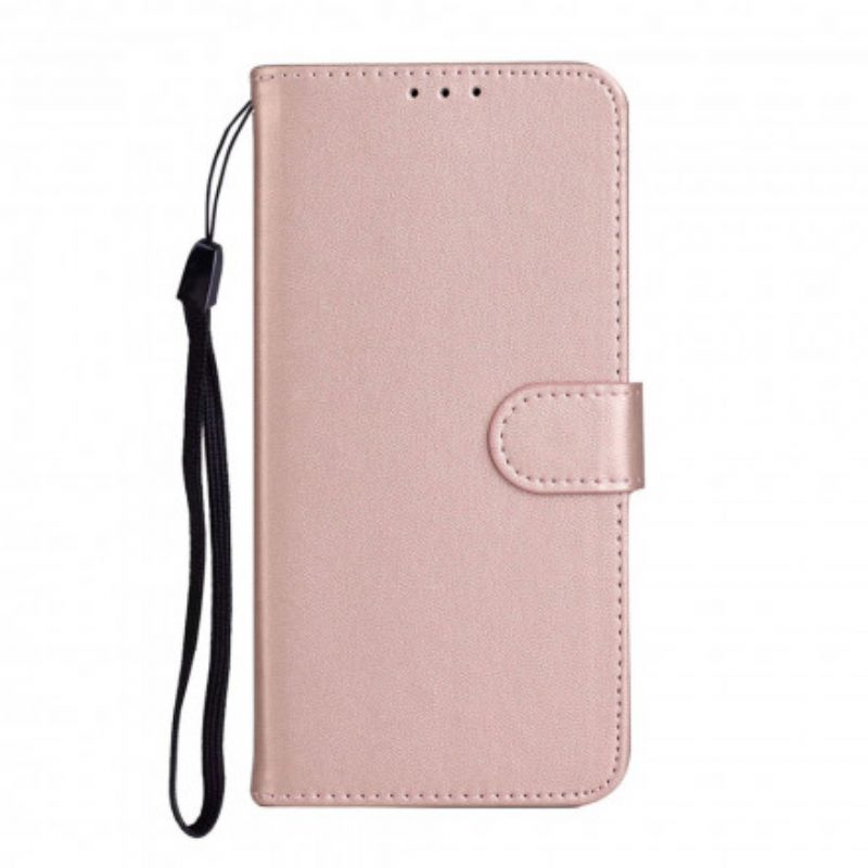 Folio Cover Xiaomi Mi Note 10 Lite Strappy Serie Tinta Unita
