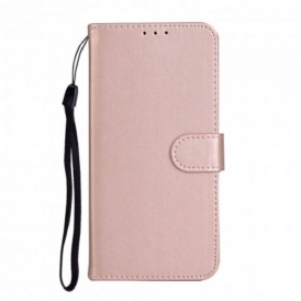 Folio Cover Xiaomi Mi Note 10 Lite Strappy Serie Tinta Unita