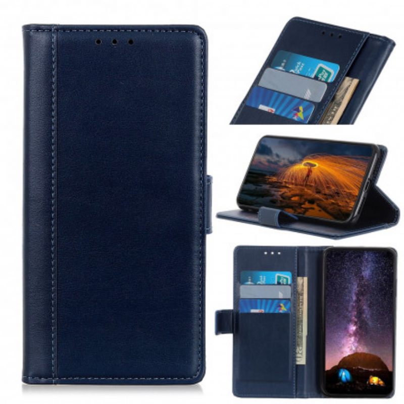 Folio Cover Xiaomi Mi Note 10 Lite Versione Crosta Pelle