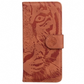 Custodia A Portafoglio OnePlus Nord 2T 5G Motivo Tigre