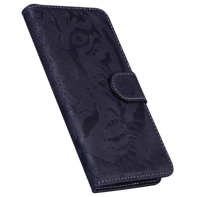 Custodia A Portafoglio OnePlus Nord 2T 5G Motivo Tigre