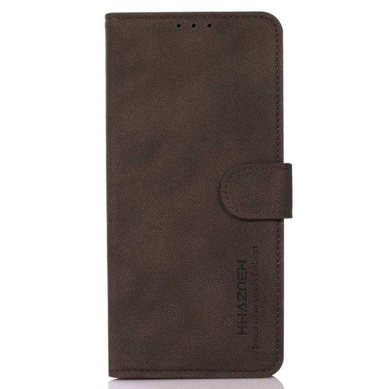 Custodia in pelle OnePlus Nord 2T 5G Ecopelle Vintage Khazneh