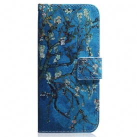 Custodia in pelle OnePlus Nord 2T 5G Fiori Di Albicocca Strappy