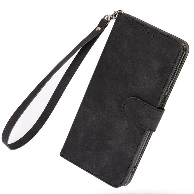Custodia in pelle OnePlus Nord 2T 5G Similpelle Con Cinturino