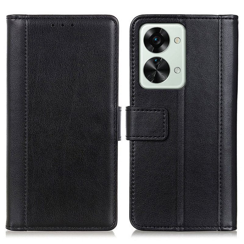Custodia in pelle OnePlus Nord 2T 5G Stile In Pelle