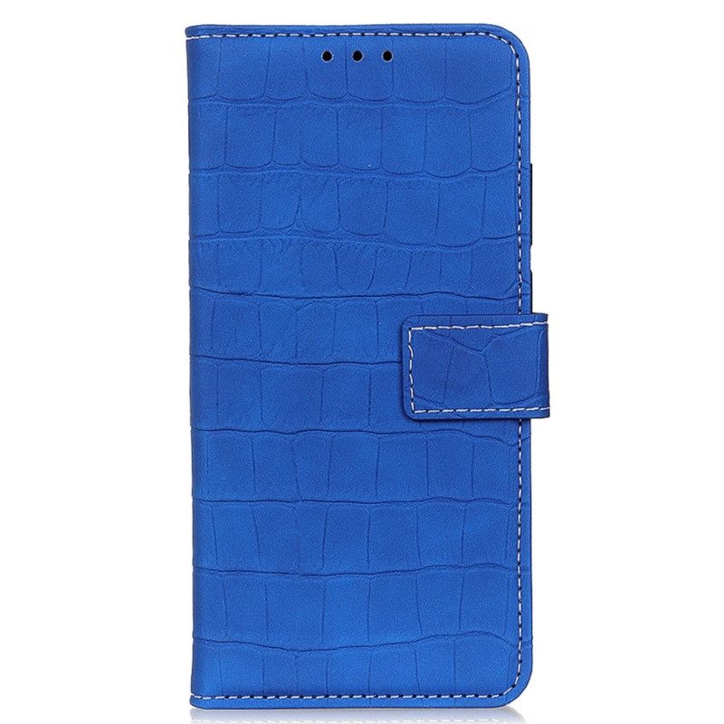 Custodia in pelle OnePlus Nord 2T 5G Stile Pelle Di Coccodrillo