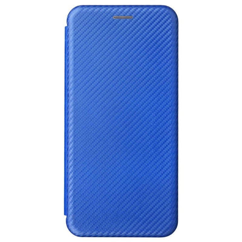 Folio Cover OnePlus Nord 2T 5G Custodia in pelle Anello In Fibra Di Carbonio