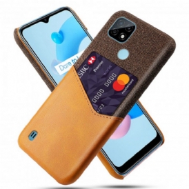 Cover Realme C21 Titolare Della Carta Ksq