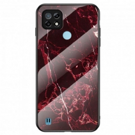 Cover Realme C21 Vetro Temperato Colori Marmo