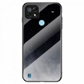 Cover Realme C21 Vetro Temperato In Marmo