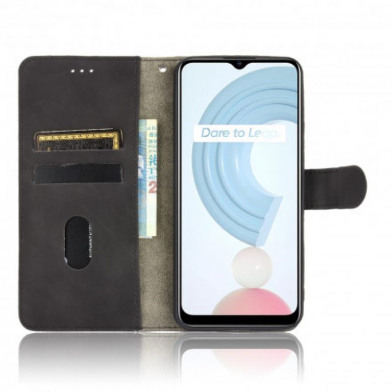 Custodia in pelle Realme C21 Tocco Di Pelle