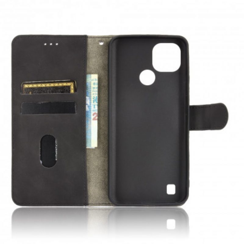 Custodia in pelle Realme C21 Tocco Di Pelle