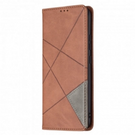 Folio Cover Realme C21 Custodia in pelle Stile D'artista
