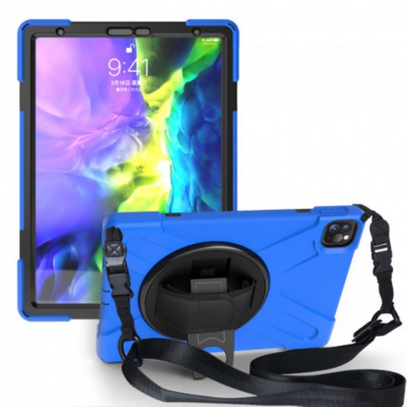 Cover iPad Pro 11" (2021) Cinghia Di Sostegno E Tracolla